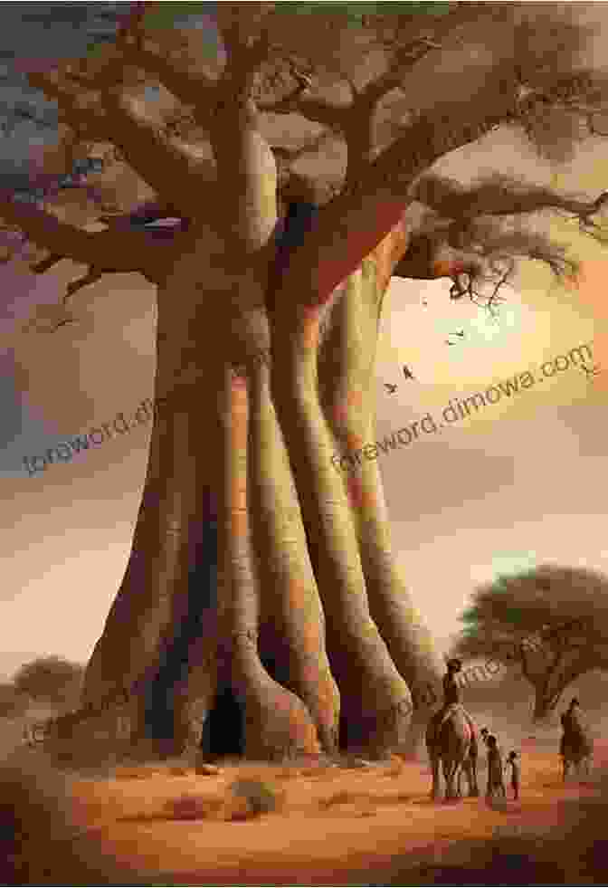 A Majestic Baobab Tree Standing Tall In The Savanna The Natural Splendours Of Madagascar