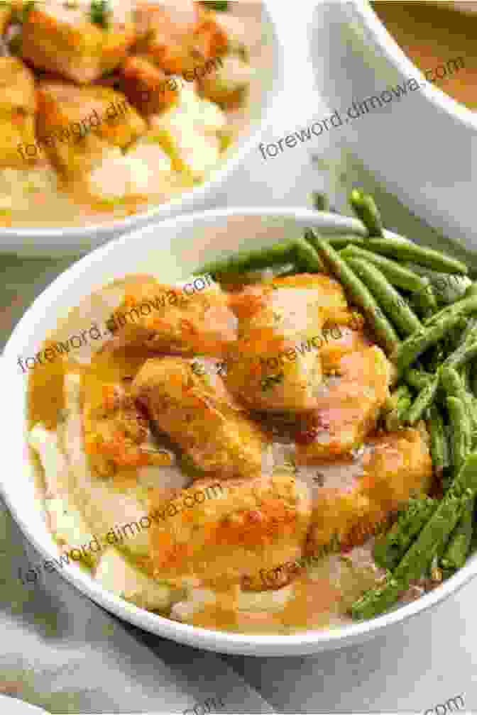 A Plate Of Fried Chicken, Served With Mashed Potatoes And Gravy. Rocking Anand Food Guide: Myrtle Beach South Carolina