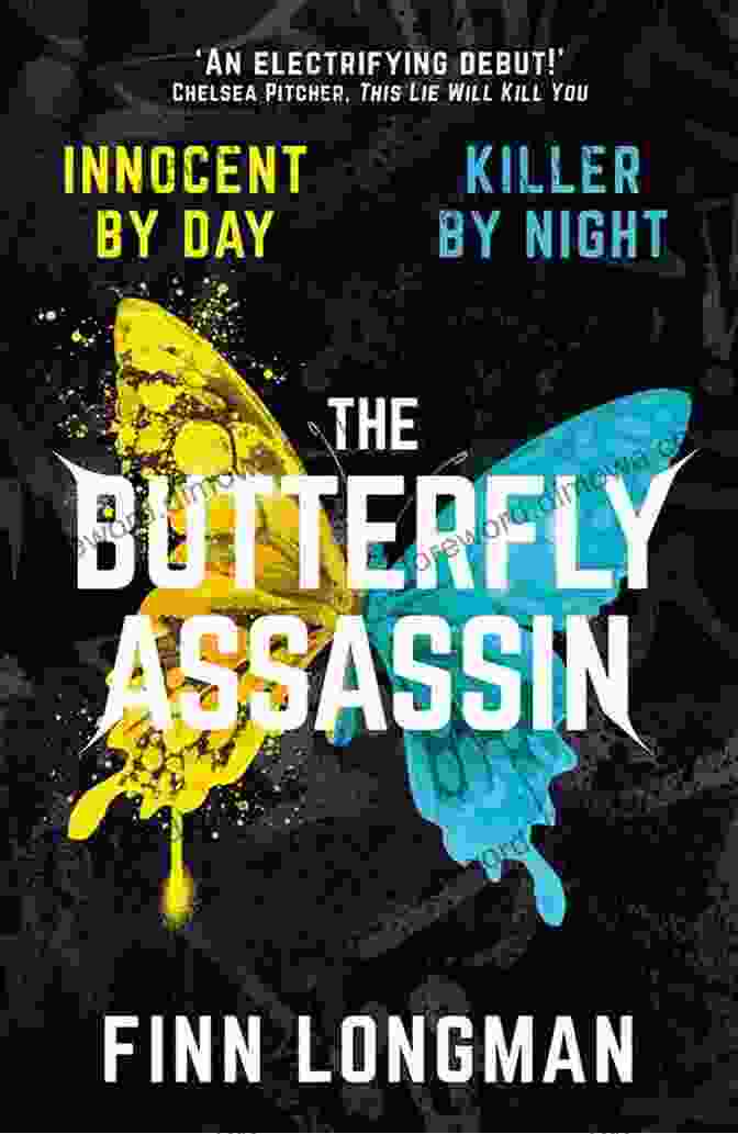 Finn Longman, The Butterfly Assassin, Standing In A Dimly Lit Alleyway, His Face Concealed By A Butterfly Mask. The Butterfly Assassin Finn Longman