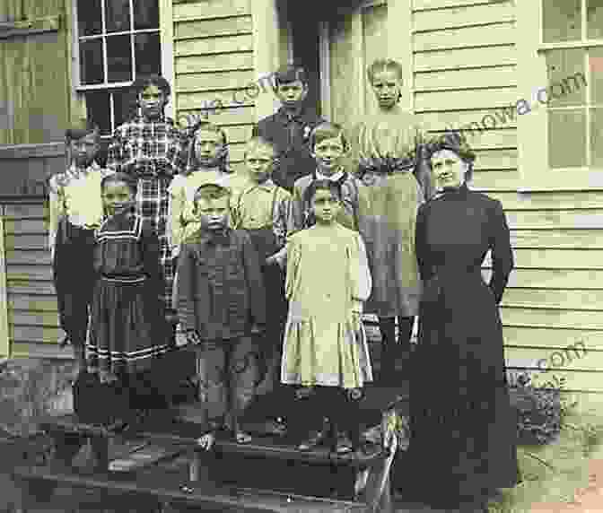 Group Photo Of Students And Teacher In Front Of Schoolhouse In Fairport Harbor Fairport Harbor (Images Of America)