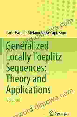 Generalized Locally Toeplitz Sequences: Theory And Applications: Volume I