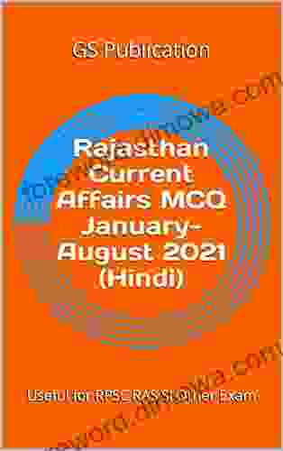 Rajasthan Current Affairs MCQ January August 2024 (Hindi): Useful For RPSC RAS SI Other Exam